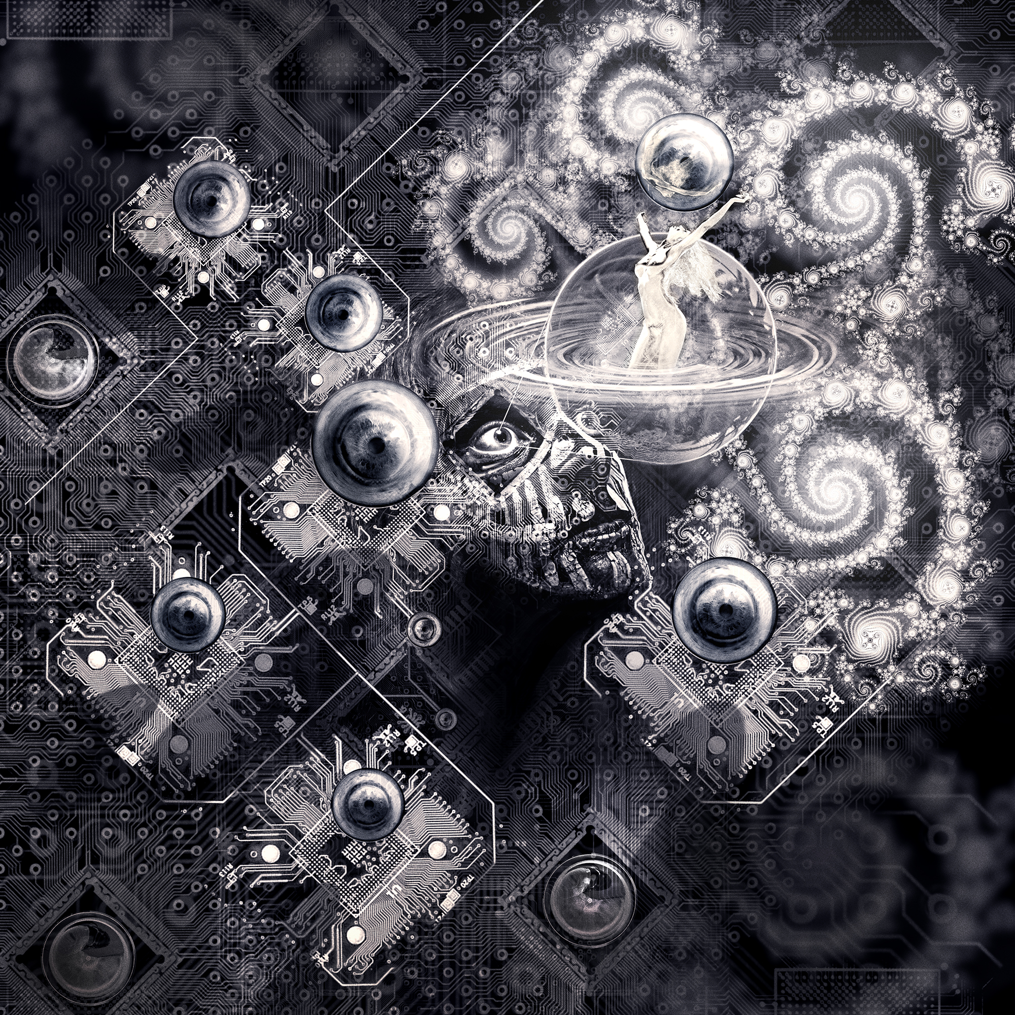 Witness to the Dance of Aquarius 2014 (digital photomontage)